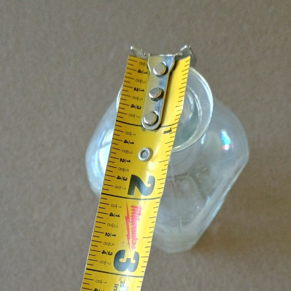 Vintage Clear Glass Bottle - Picture 9 of 10